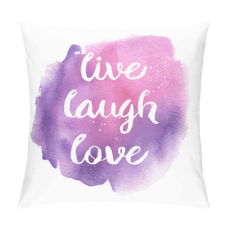 Personality  Live, Laugh, Love Phrase Pillow Covers