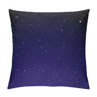 Personality  Night Sky With Star Clouds Pillow Covers