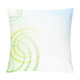 Personality  Pastel Background With Circles Pillow Covers