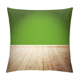 Personality  Empty Room With  Wooden Floor Pillow Covers