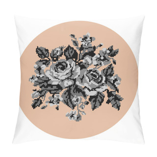 Personality  Bouquet Of Flowers . Pillow Covers