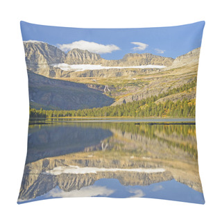 Personality  Early Morning Fall Reflections On A Mountain Lake Pillow Covers