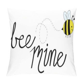 Personality  Bee Mine Valentine Pillow Covers