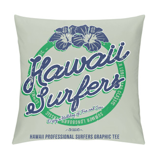 Personality  Hawaii Surfers Design Pillow Covers