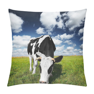 Personality  Cow On Field Pillow Covers