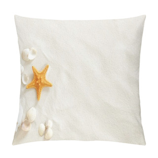 Personality  White Beach Pillow Covers