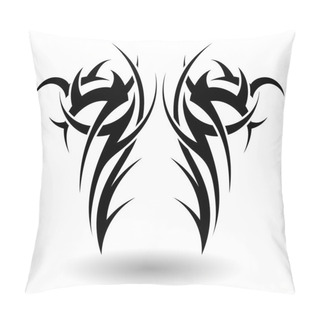 Personality  Hand Drawn Tribal Tattoo Pillow Covers