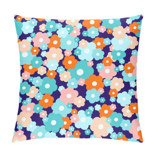 Personality  Daisy Seamless Pattern Pillow Covers