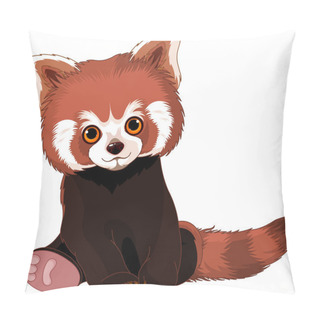 Personality  Cute Red Panda Pillow Covers