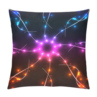Personality  Abstract Background Vector Illustration   Pillow Covers