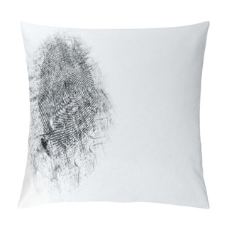 Personality  Dusted Crime Scene Fingerprint Pillow Covers