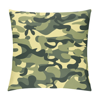 Personality  Classic Seamless Military Camouflage Pattern Pillow Covers