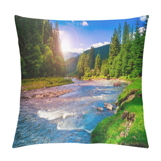 Personality Mountain River Pillow Covers