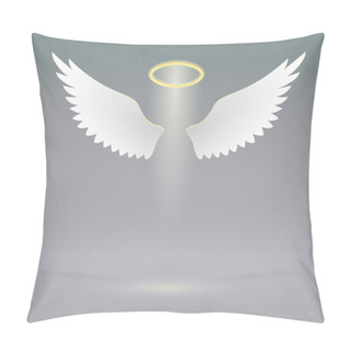 Personality  Angel Wings On Heavenly Pillow Covers