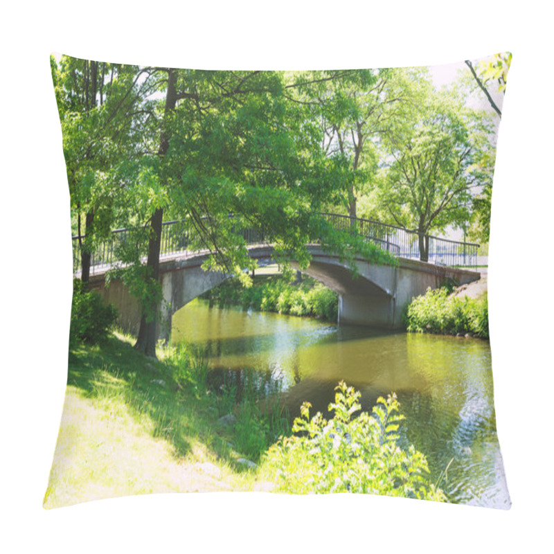 Personality  Boston Charles River at The Esplanade pillow covers
