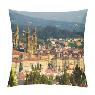 Personality  Cathedral Of Santiago De Compostela, Spain Pillow Covers