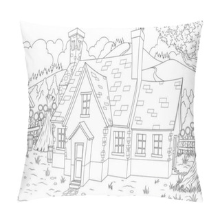 Personality  Fabulous Summer House Pillow Covers