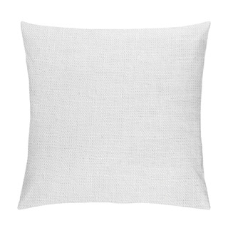 Personality  White Canvas Texture Pillow Covers