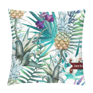 Personality  Watercolor Tropical   Pattern Pillow Covers