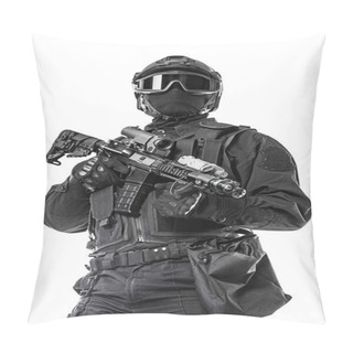 Personality  Police Officer SWAT Pillow Covers