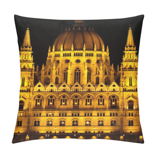Personality  Budapest Parliament Building (detail) Pillow Covers