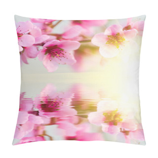 Personality  Peach Blossoms In Spring. Pillow Covers
