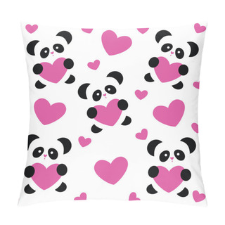 Personality  Pattern-love-panda Pillow Covers