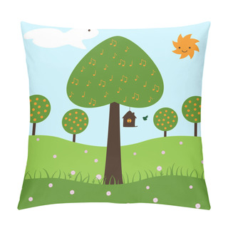 Personality  Fancy Landscape Pillow Covers