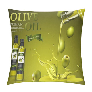 Personality  Olive Oil Ad Pillow Covers