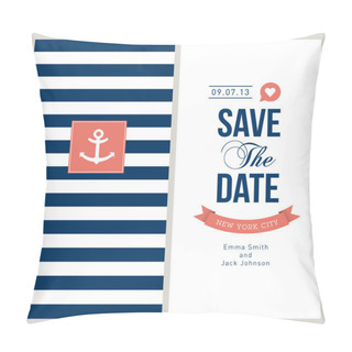 Personality  Wedding Invitation Card Pillow Covers