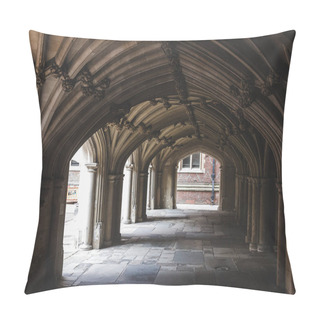 Personality  17th Century Vaulted Undercroft Below The Lincoln's Inn Chapel, Which Has Acted (sometimes Simultaneously) As A Crypt, Meeting Place And Place Of Recreation. Pillow Covers