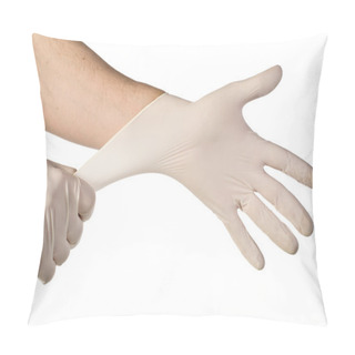 Personality  Latex Gloves Pillow Covers