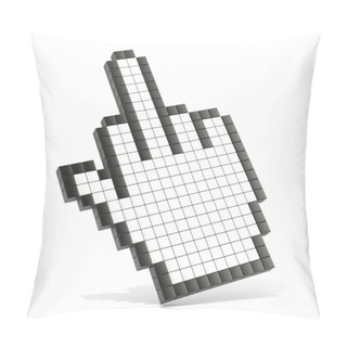 Personality  Green Up Arrow Stairs. 3D Render Pillow Covers