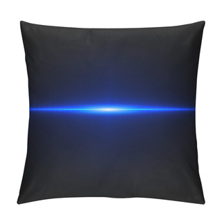 Personality  Abstract Blue Light Effect Concept Background Pillow Covers