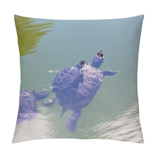 Personality  Turtle Family Pillow Covers