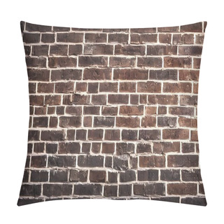 Personality  Background Texture Of Old Brick Wall. Pillow Covers