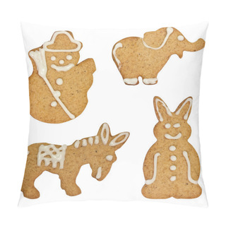 Personality  Gingerbread Cookies Pillow Covers