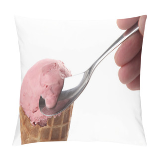 Personality  Close-up Of An Ice-cream Pillow Covers