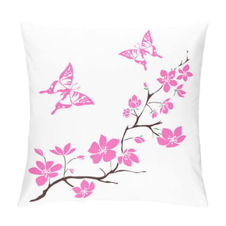 Personality  Twig Cherry Blossoms  Pillow Covers