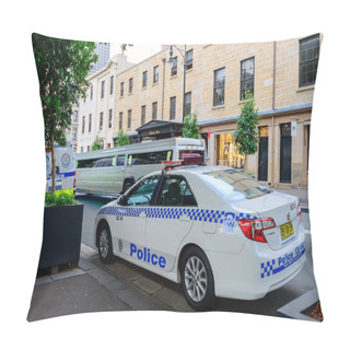 Personality  Sydney Police Car Pillow Covers