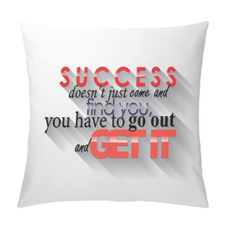 Personality  Motivational Poster Pillow Covers