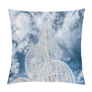 Personality  Metal Christmas Tree Pillow Covers