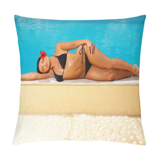 Personality  Bikini In Action Pillow Covers