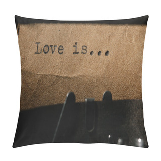 Personality  I Love Is Pillow Covers
