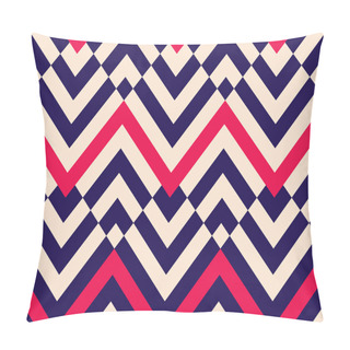 Personality  Seamless Geometric Chevron Pattern Background Pillow Covers
