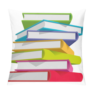 Personality  Books Stack Pillow Covers
