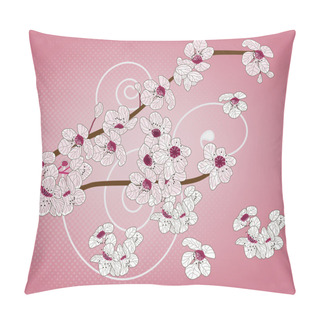Personality Cherry Blossom - Artistic Branch Pillow Covers