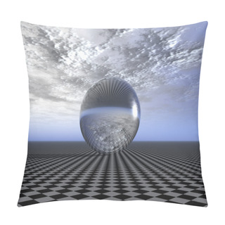 Personality  Reflecting Sphere Pillow Covers