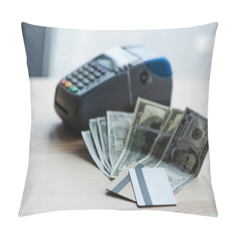 Personality  edc machine with cash and cards pillow covers