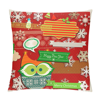 Personality  Winter Scrapbook Template Pillow Covers